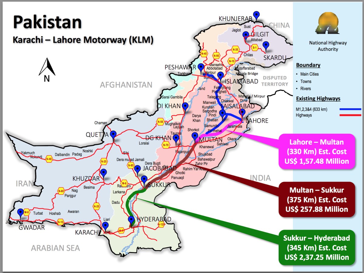 Lahore Karachi Motorway 16213 17486 PakRealEstateTimes.Com